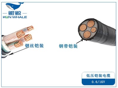 鎧裝電纜的鋼帶鎧裝電纜和鋼絲鎧裝電纜的區別